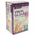 thumbnail image 1 of All in One Size 50 PCS Vinyl Gloves Clear Latex & Powder Free Gloves (PACK OF 2), 1 of 5