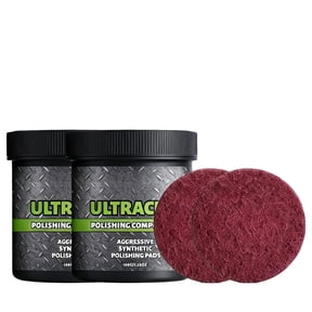All-in-One Surface Restoration Polish with Pad, 2026 New Furniture Surface Polishing and Multi-Surface Scratch Remover Compound for Leather Wood Marble Countertop Cookware