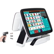 All in One Touch Screen POS Machine Retail Cash Register POS System with Software