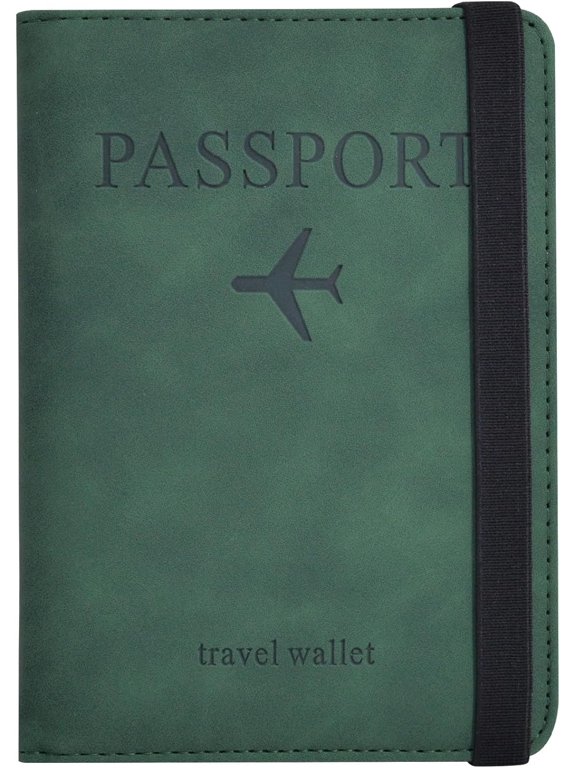 All-in-One Travel Wallet with RFID Protection, Compact Passport Holder for Airplanes, Hotels, and Cruises