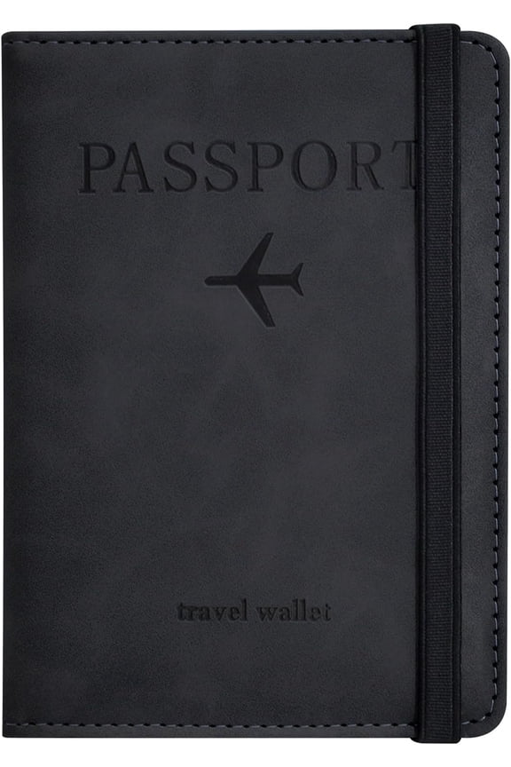 All-in-One Travel Wallet with RFID Protection, Compact Passport Holder for Airplanes, Hotels, and Cruises