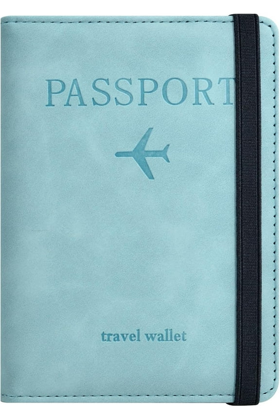 All-in-One Travel Wallet with RFID Protection, Compact Passport Holder for Airplanes, Hotels, and Cruises