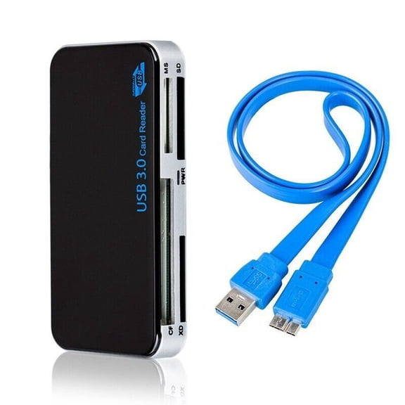 All in One USB 3.0 Compact Flash Multifunctional Memory Card Reader Adapter for Micro SD XD CF M2 MS Super Speed