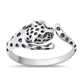 thumbnail image 1 of All in Stock Adjustable Leopard Ring Sterling Silver Size 5, 1 of 3