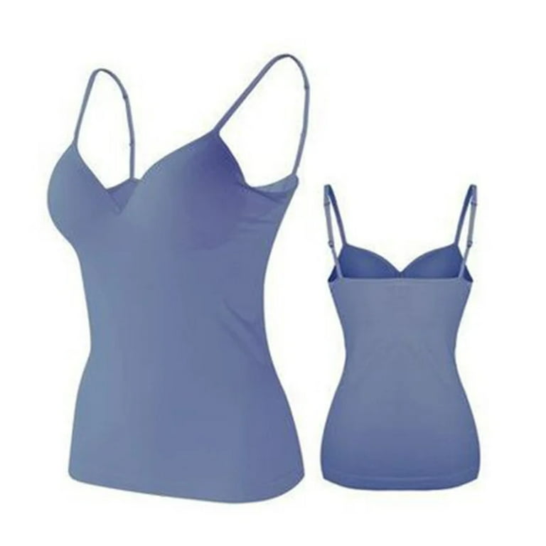 All-in-one Bottoming Shirt With Chest Pads Camisole Women