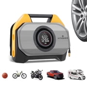 Tire Inflator Portable Air Compressor for Heavy-duty Vehicle Cordless Air Pump for Car Inflatables 15600mAh Battery