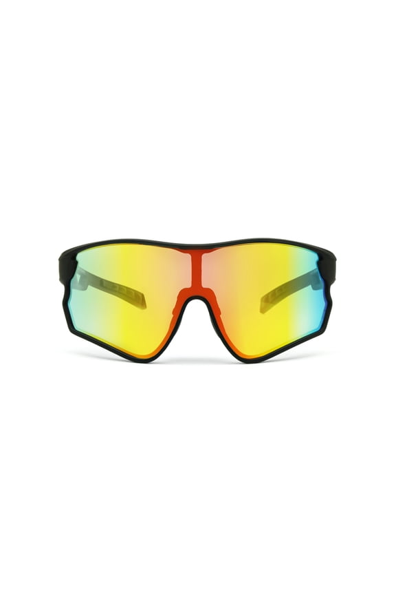 All-in-one Vibrant Color Tinted Photochromic Cycling Goggles Multi-intensity Adaptive Sunglasses Lens