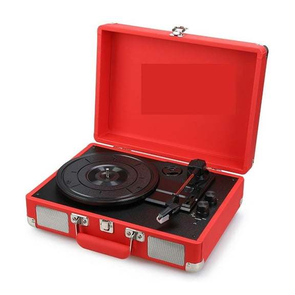 All-in-one Vinyl Record Player Portable Phonograph USB Record Player ,Louder and Clearer