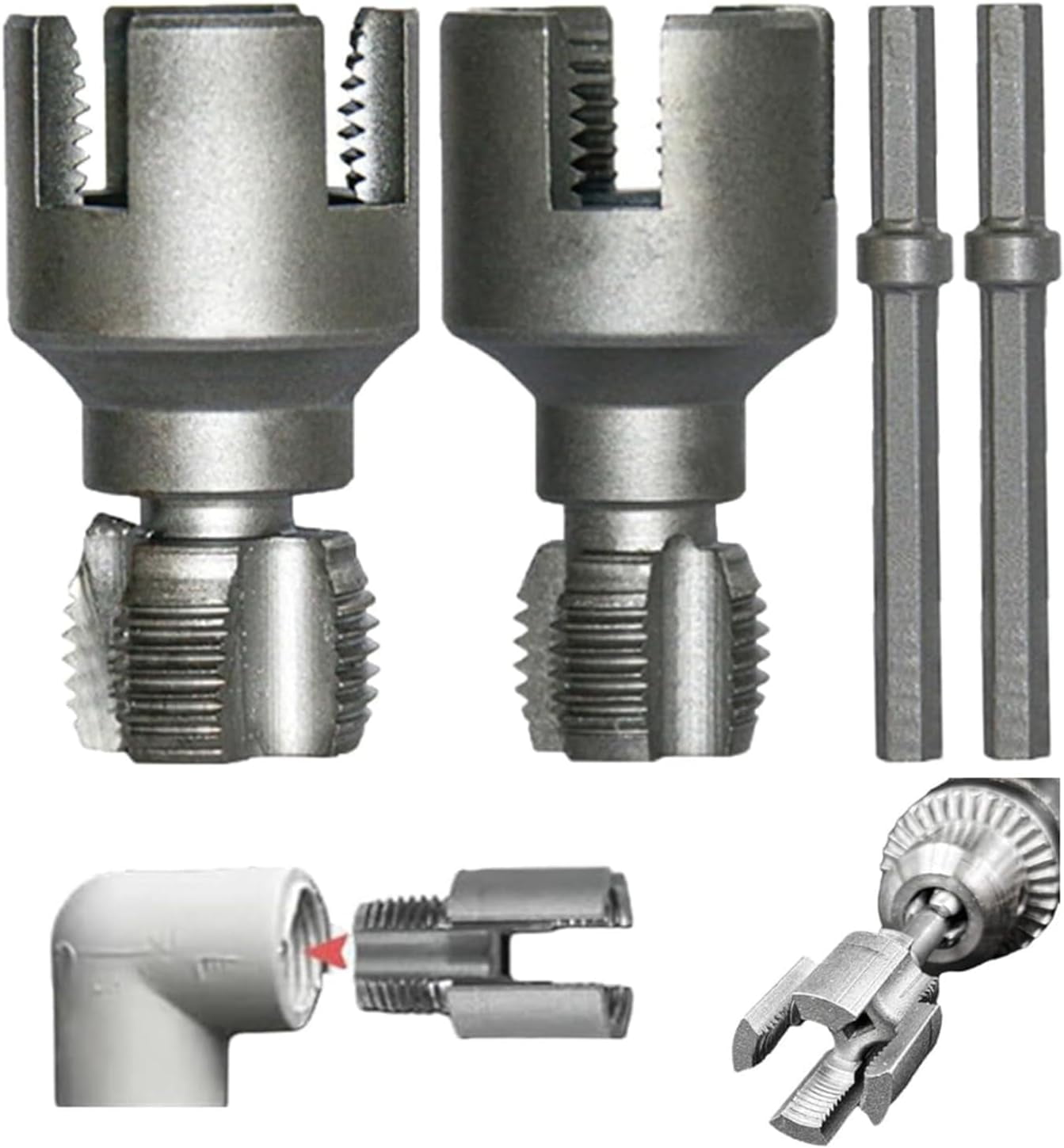 All-in-one internal and external pipe threader, all-in-one internal and ...