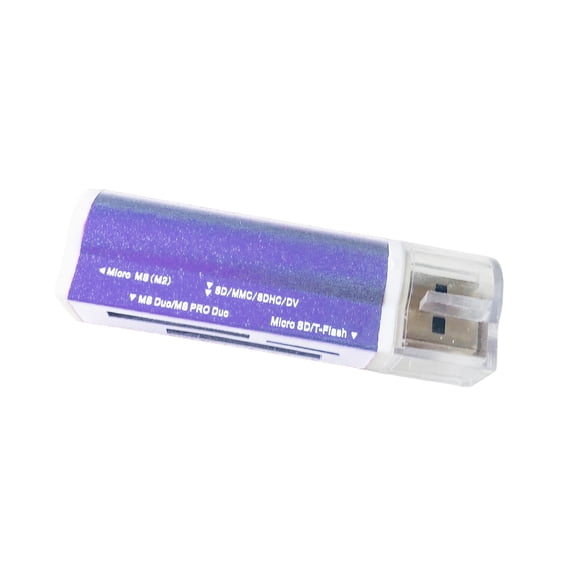 All in1 Memory Card Reader USB Writer for MicroSDs MS M2s SDHCs Camera Cards
