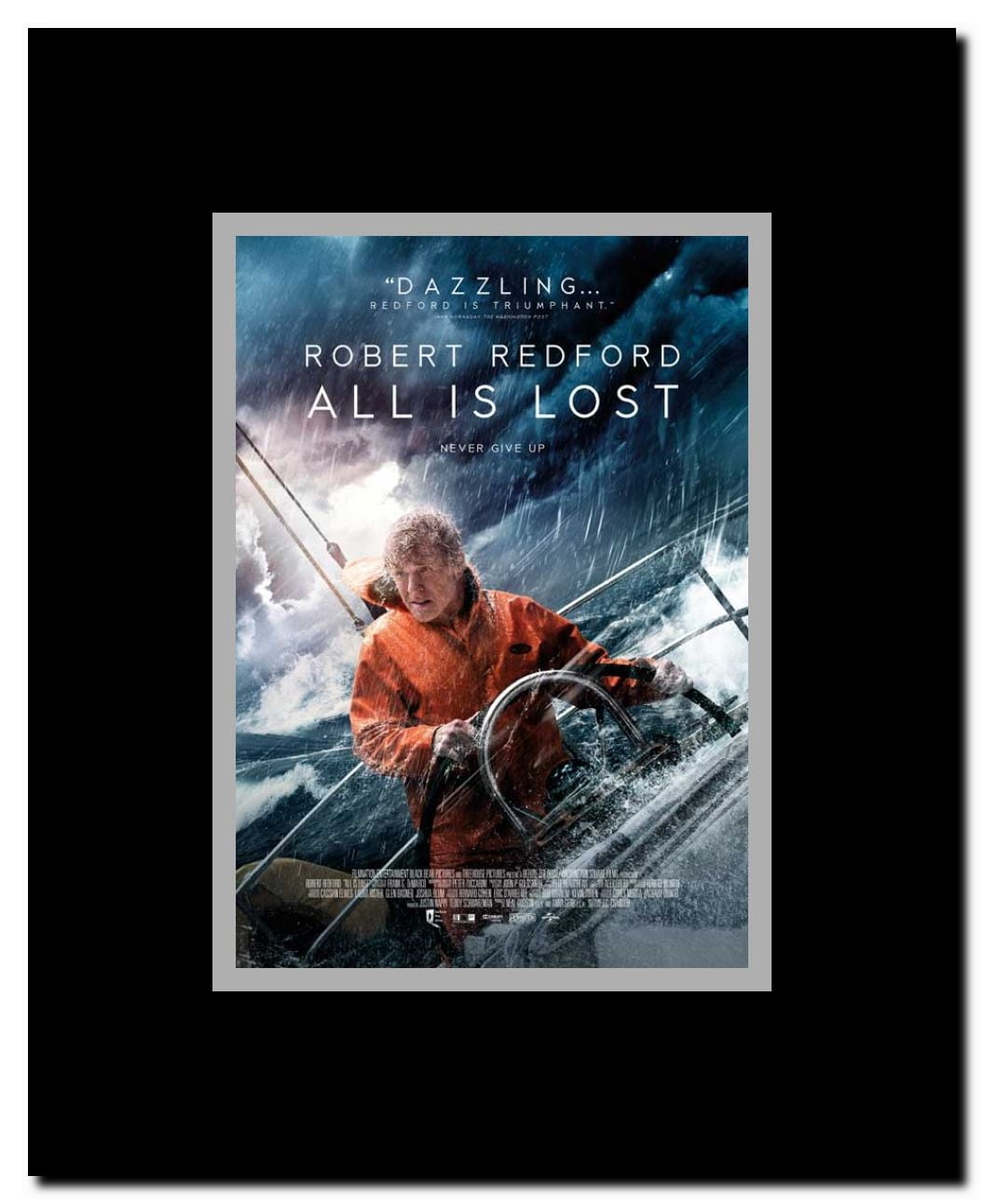All is Lost Framed Movie Poster