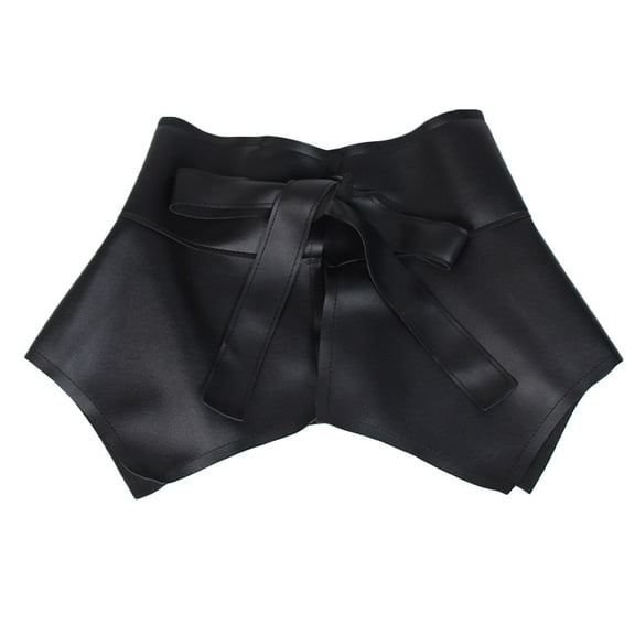 All-match Ladies Waist Belt Women Straps Light Luxury Personality Large Ruffle Edge Adjustable Belt for Women Coat