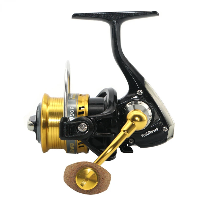 All metal 1000/2000 Series Ultra Lightweight Spinning Fishing Reel 10+1BB Sea Bass Durable Small Fishing Wheel baitcasting reel