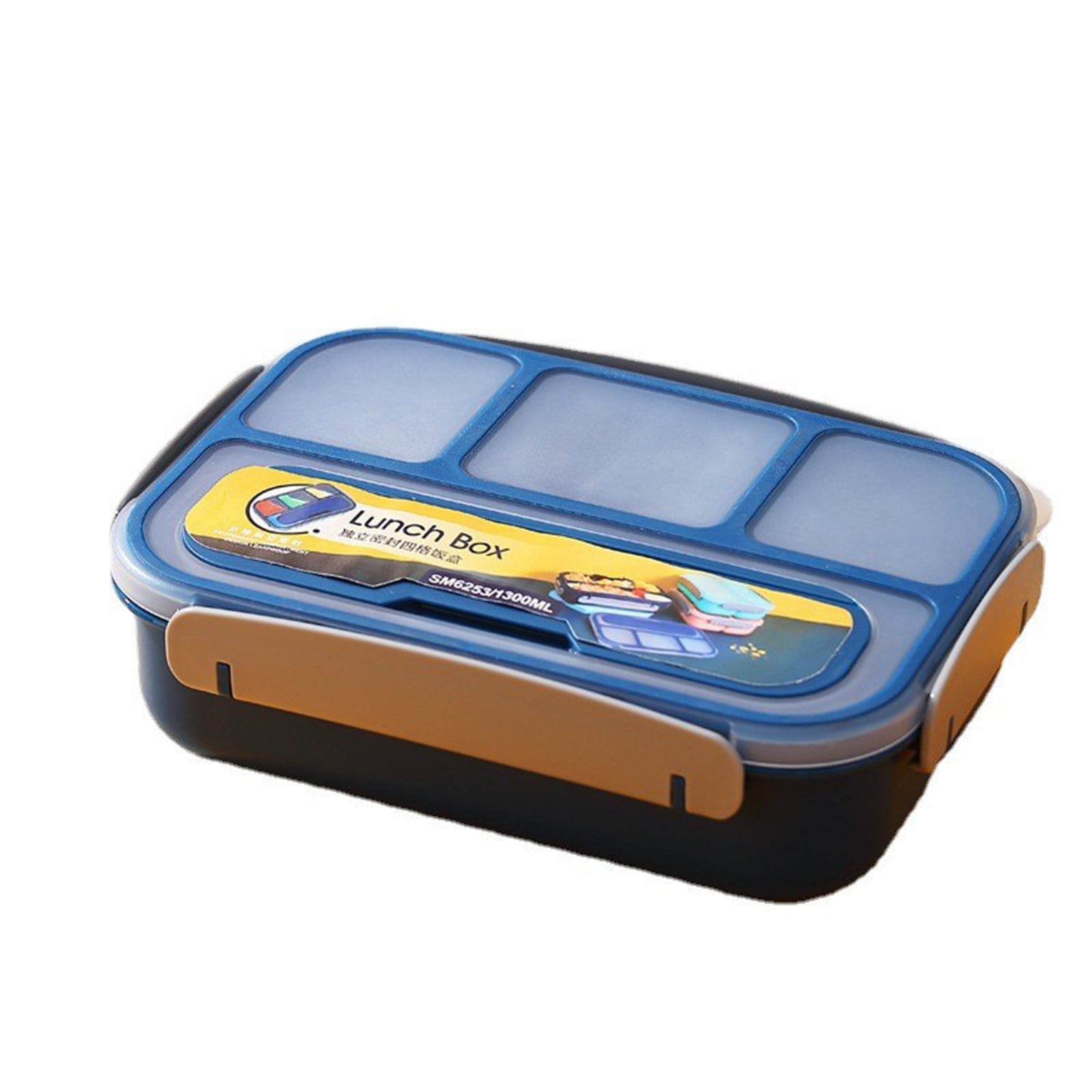 All Home Deals! Kyusrd Adult Lunch Box,1300 ML 5-Compartment Bento ...