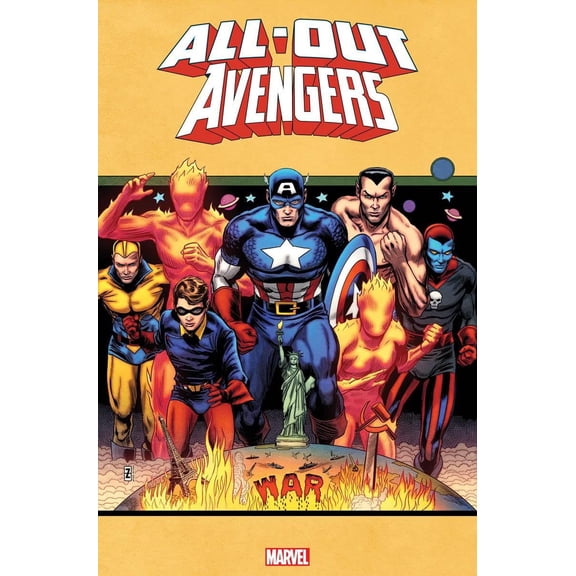 All-out Avengers #3 Zircher Timely Comics Var (Zircher Timely Comics Var) Marvel Prh Comic Book 2022