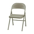 thumbnail image 1 of All steel folding chair single brace - Tan, 1 of 3