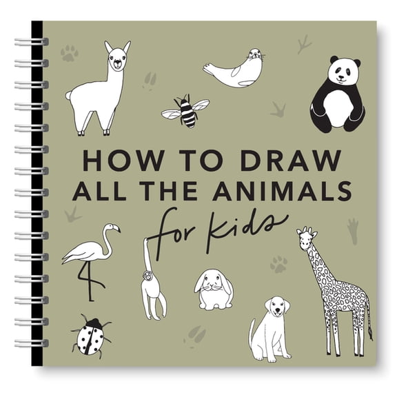 All the Animals: How to Draw Books for Kids with Dogs, Cats, Lions, Dolphins, and More, (Paperback)
