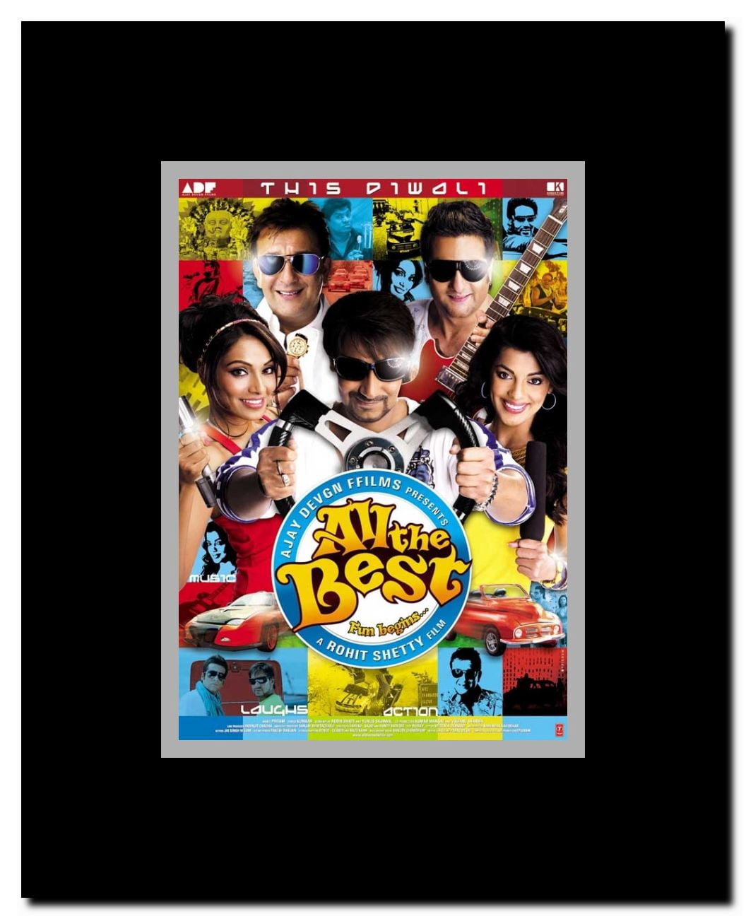 All the Best: Fun Begins Framed Movie Poster