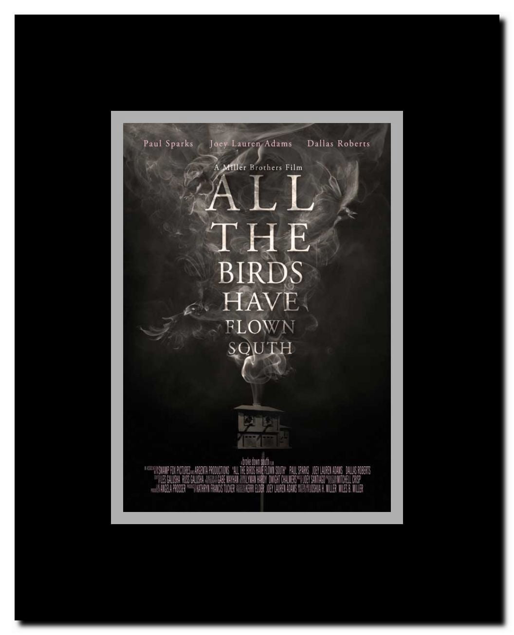 All the Birds Have Flown South Framed Movie Poster