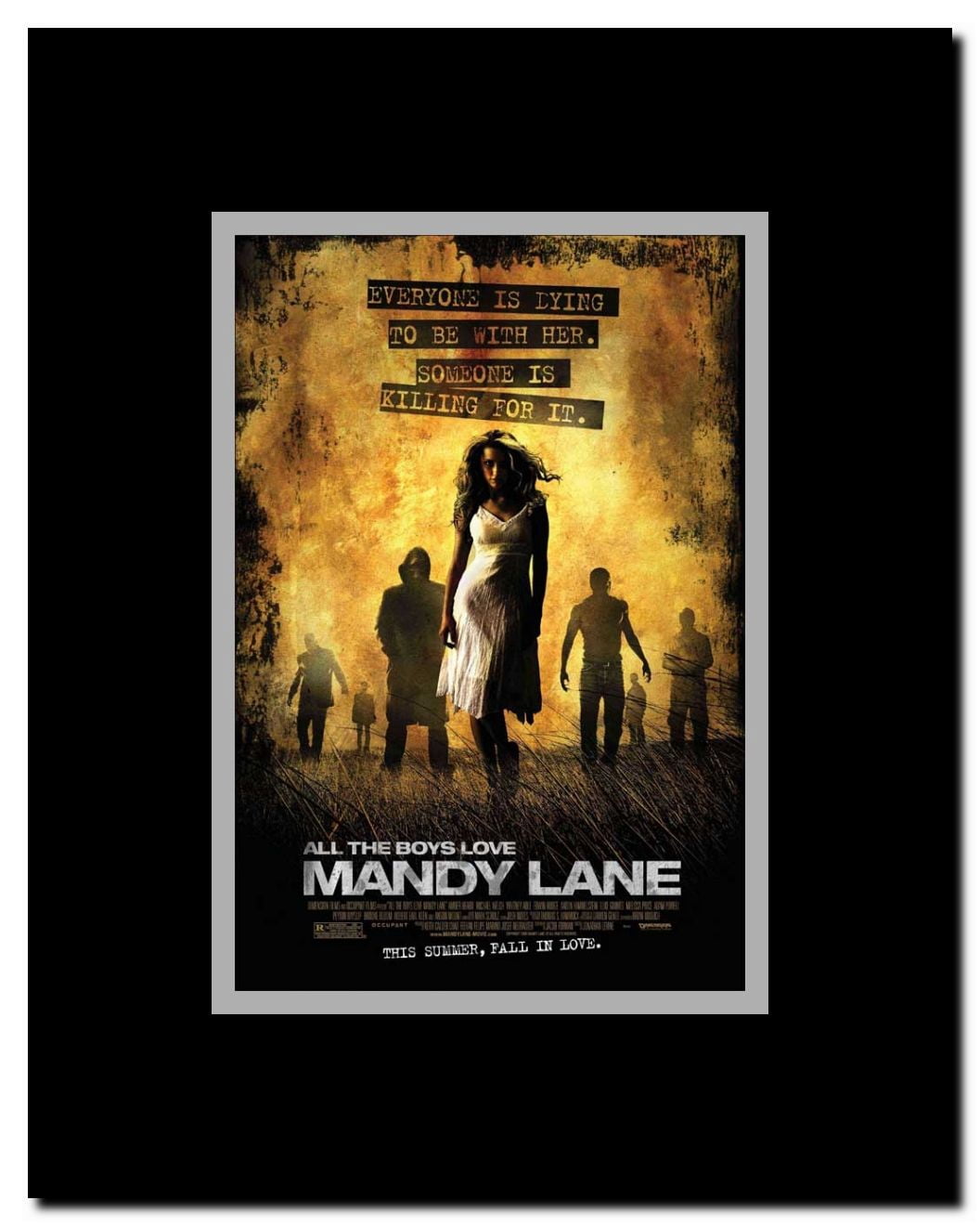 All the Boys Love Mandy Lane Framed Movie Poster
