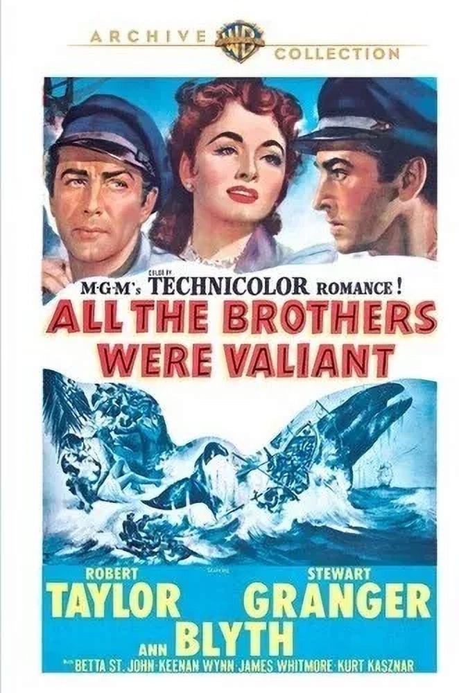 All the Brothers Were Valiant [New DVD] Full Frame, Mono Sound