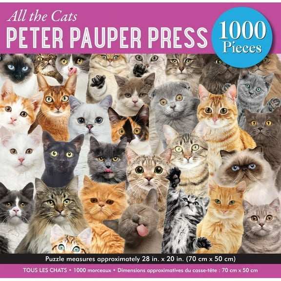All the Cats 1,000 Piece Jigsaw Puzzle (Other)