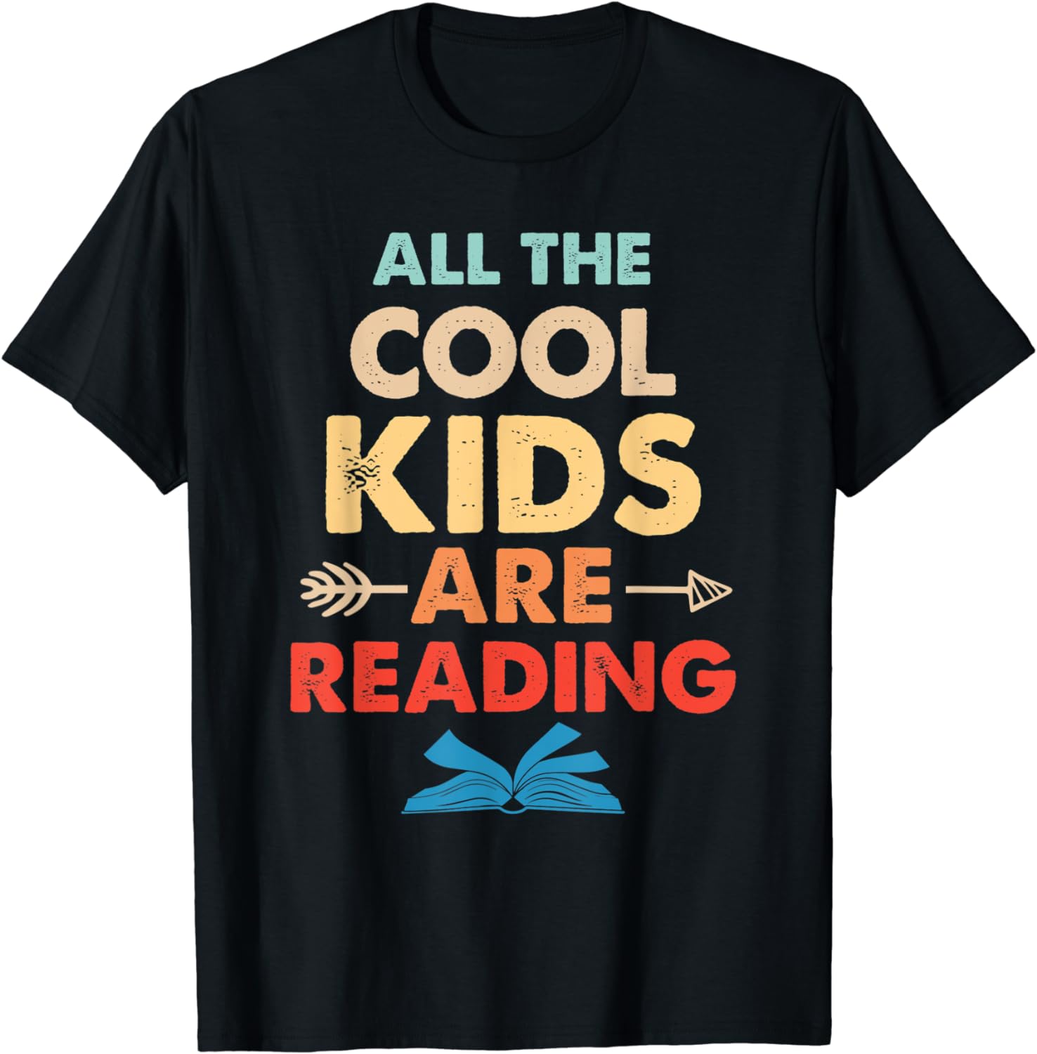 All the Cool Kids are Reading Costume Funny Bookaholic T-Shirt ...