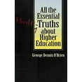 thumbnail image 1 of Pre-Owned All the Essential Half-Truths about Higher Education (Hardcover) 0226616541 9780226616544, 1 of 1