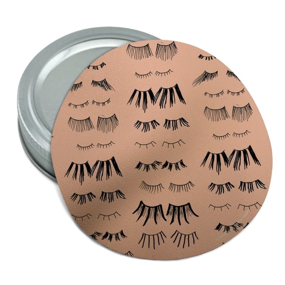 All the Eye Lashes Pattern Round Rubber Non-Slip Jar Gripper Lid Opener