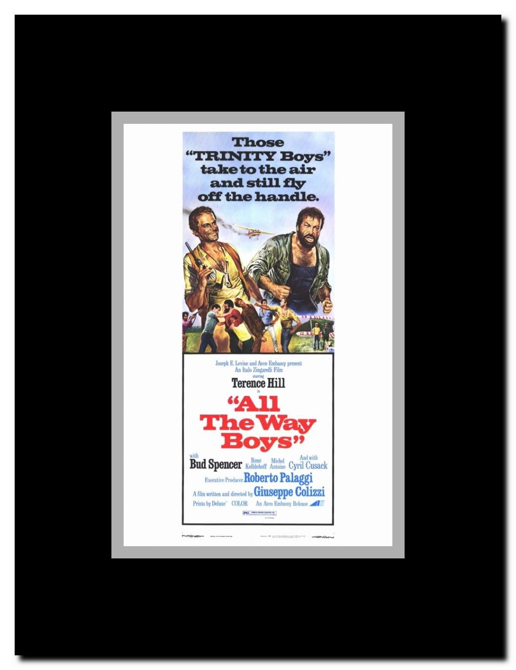 All the Way Boys Framed Movie Poster