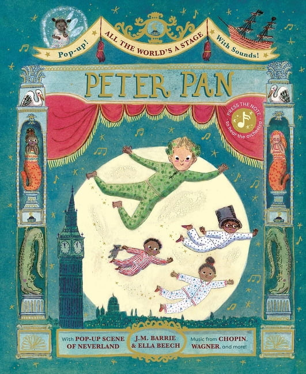 All the World's a Stage: Peter Pan: A Pop-Out Sound Adventure, (Hardcover)
