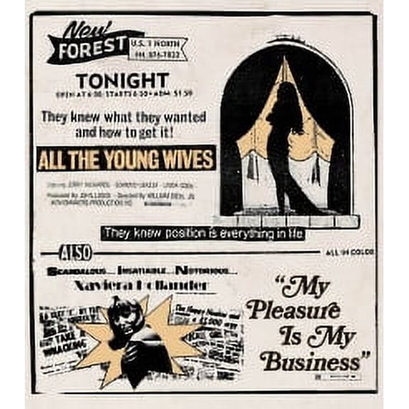 All the Young Wives + My Pleasure Is My Business (Drive-In Double Feature #21)
