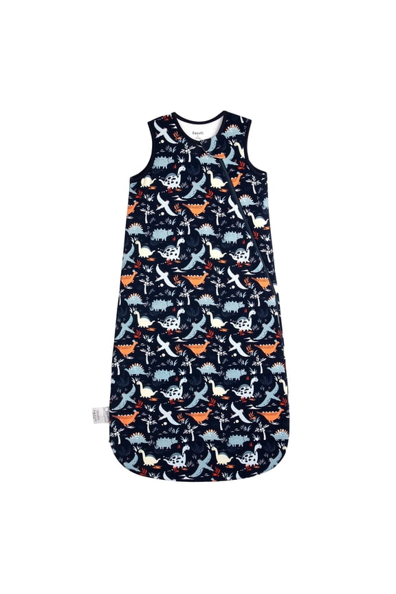 All-year-around Cute Baby Sleep Sack 24-36 Months Rayon Made from Bamboo Sleeping Bag 1.0 Tog Premium 2-Way Zipper Baby Wearable Blanket 2t-3t - Dinosaur World