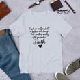 thumbnail image 1 of All you need is Faith unisex t-shirt (Light Blue, M), 1 of 1