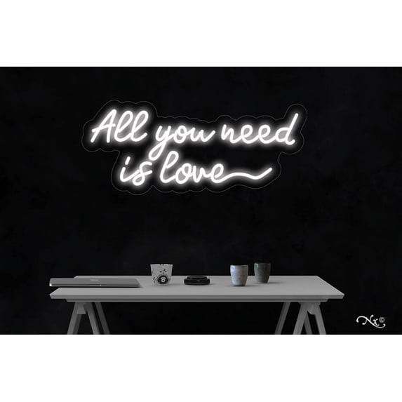 All you need is love-LED Neon Sign Made in USA