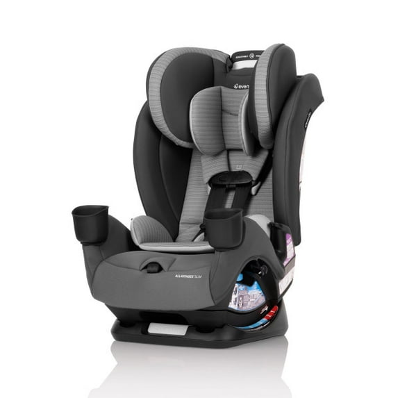 Evenflo All4Stages Slim 4-in-1 Convertible Car Seat Baldwin Gray