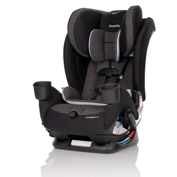 All4Stages Slim 4-in-1 Convertible Car Seat (Tybee Black)