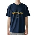 thumbnail image 1 of AllAreN Personalized Father Shirt Best POP in the World T-Shirts for Father Cotton Fashion Fathers T-Shirt, 1 of 7