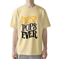thumbnail image 1 of AllAreN T-Shirts for Dad Best Papa in the World Dad Shirt Fashion Short Sleeve Fathers T-Shirt, 1 of 7