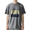 thumbnail image 1 of AllAreN T-Shirts for Father Best POP in the World Dad Shirt Crew Neck Funny Shirts for Dad, 1 of 7