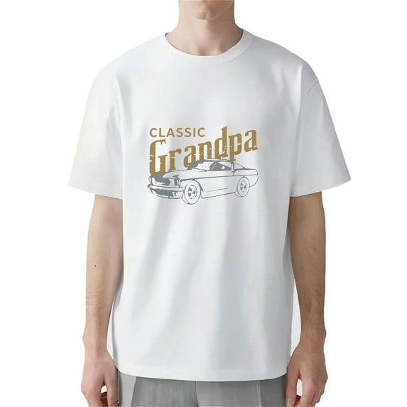 AllAreN T-Shirts for Father Best Grandpa in the World Shirts for Father Fashion 2025 Dad Shirt