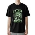 thumbnail image 1 of AllAreN T-Shirts for Father Best Grandpa in the World T-Shirts for Father Short Sleeve Crew Neck Personalized Father Shirt, 1 of 7