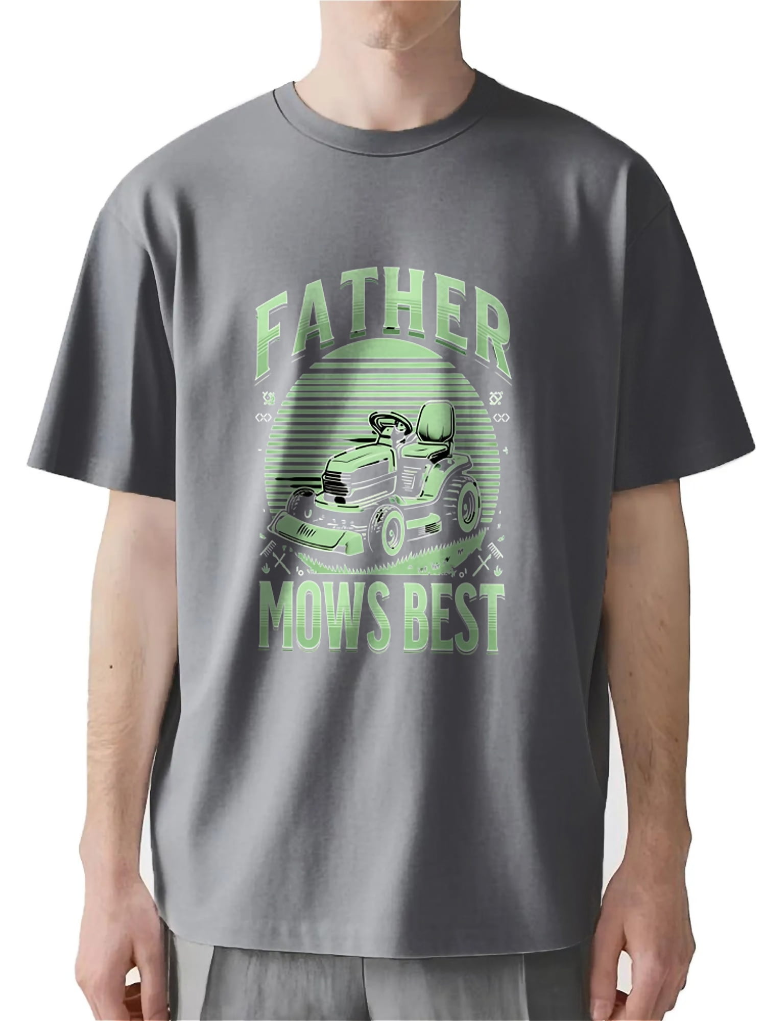 AllAreN Father Mows Best Personalized Father's Day Shirts Lightweight ...
