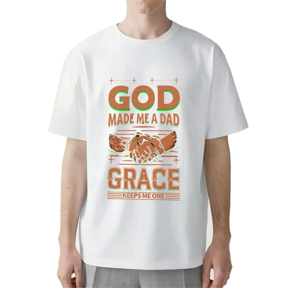 AllAreN Personalized Father Shirt Best POP in the World Fathers T-Shirt Fashion Comfortable Shirts for Dad