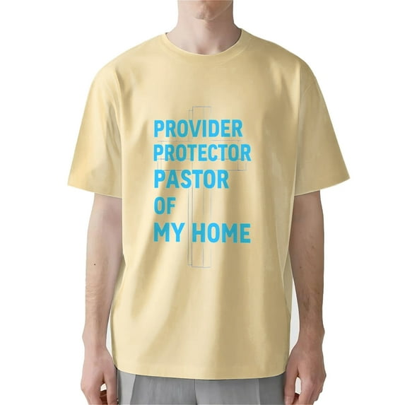 AllAreN Shirts for Father Drive Safe, POP I Love You Dad Shirt Casual Crew Neck Personalized Father Shirt