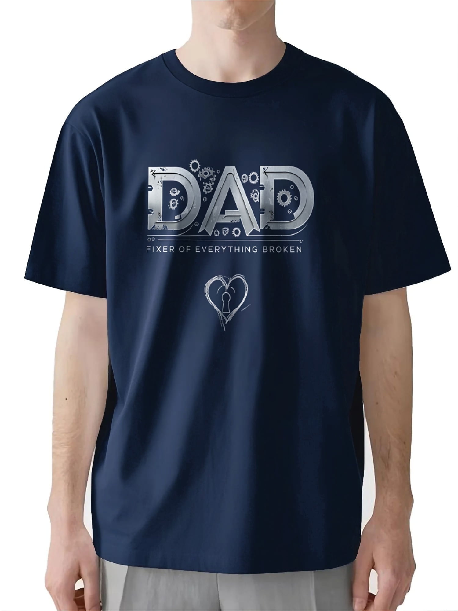 AllAreN Dad Shirt Best Dad in the World Daddy T-Shirt Gift for Birthday ...