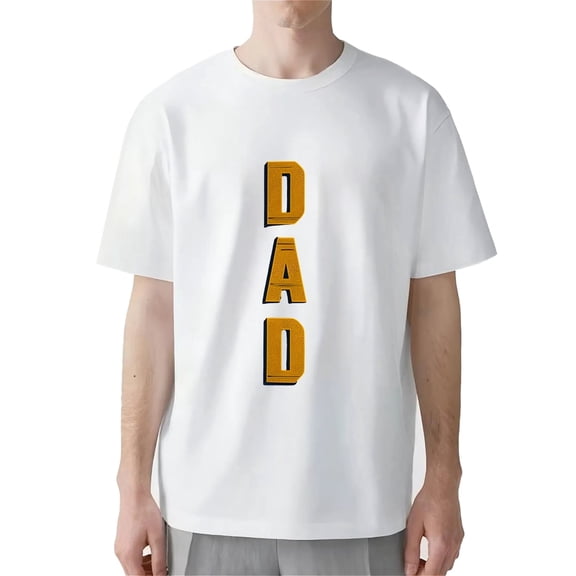 AllAreN Fathers T-Shirt Best Papa in the World Shirts for Father Fashion Casual T-Shirts for Father