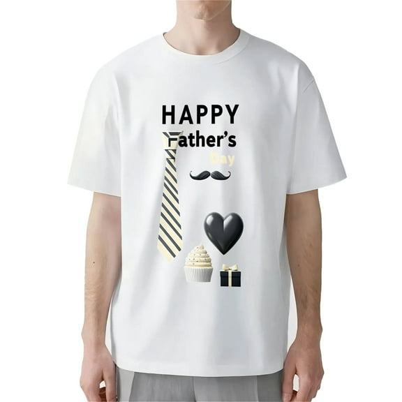 AllAreN T-Shirts for Dad Drive Safe, Dad I Love You Dad Shirt Funny Short Sleeve T-Shirts for Father