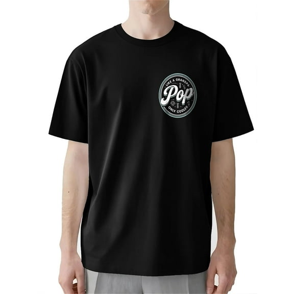 AllAreN Shirts for Dad Best Dad in the World Dad Shirt Graphic Cotton Fathers T-Shirt