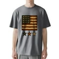 thumbnail image 1 of AllAreN Funny 4th of July Shirts USA Flag Lightweight Graphic Tee for Carnival Games and Street, 1 of 7